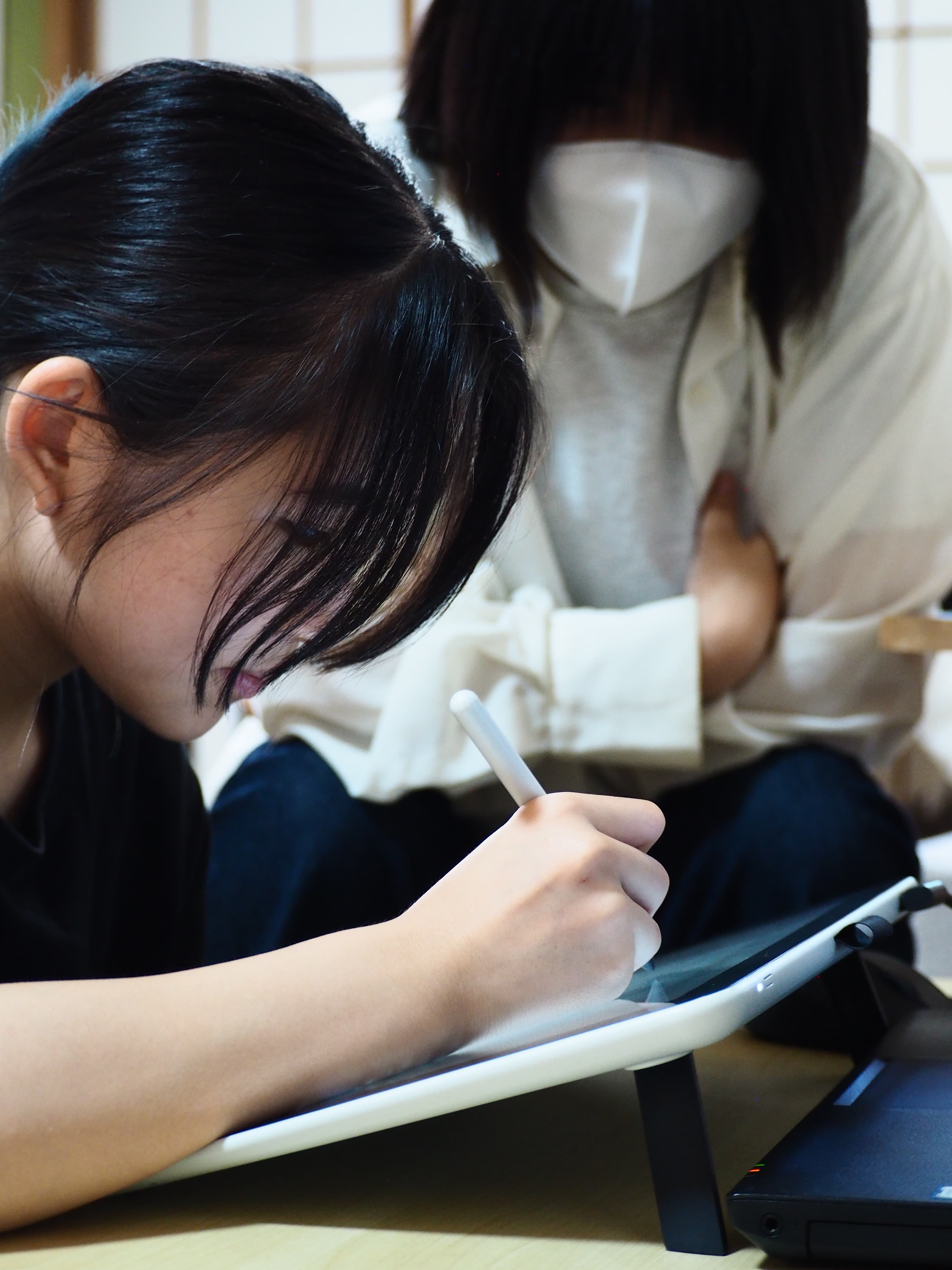 質問対応の様子
